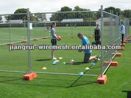 high quality temporary free standing fencing