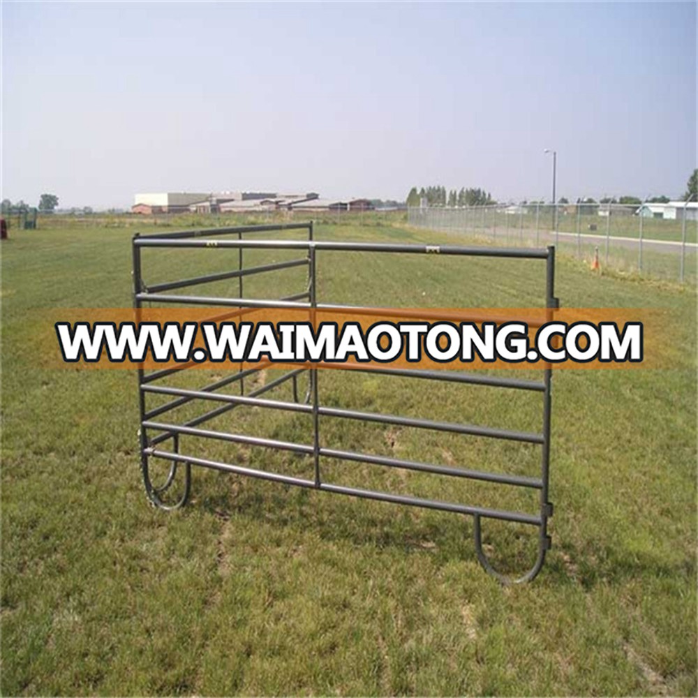 Heavy duty oval rail hot dipped galvanized steel cattle panel